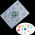 12 in 1 pendant and keychain Mould